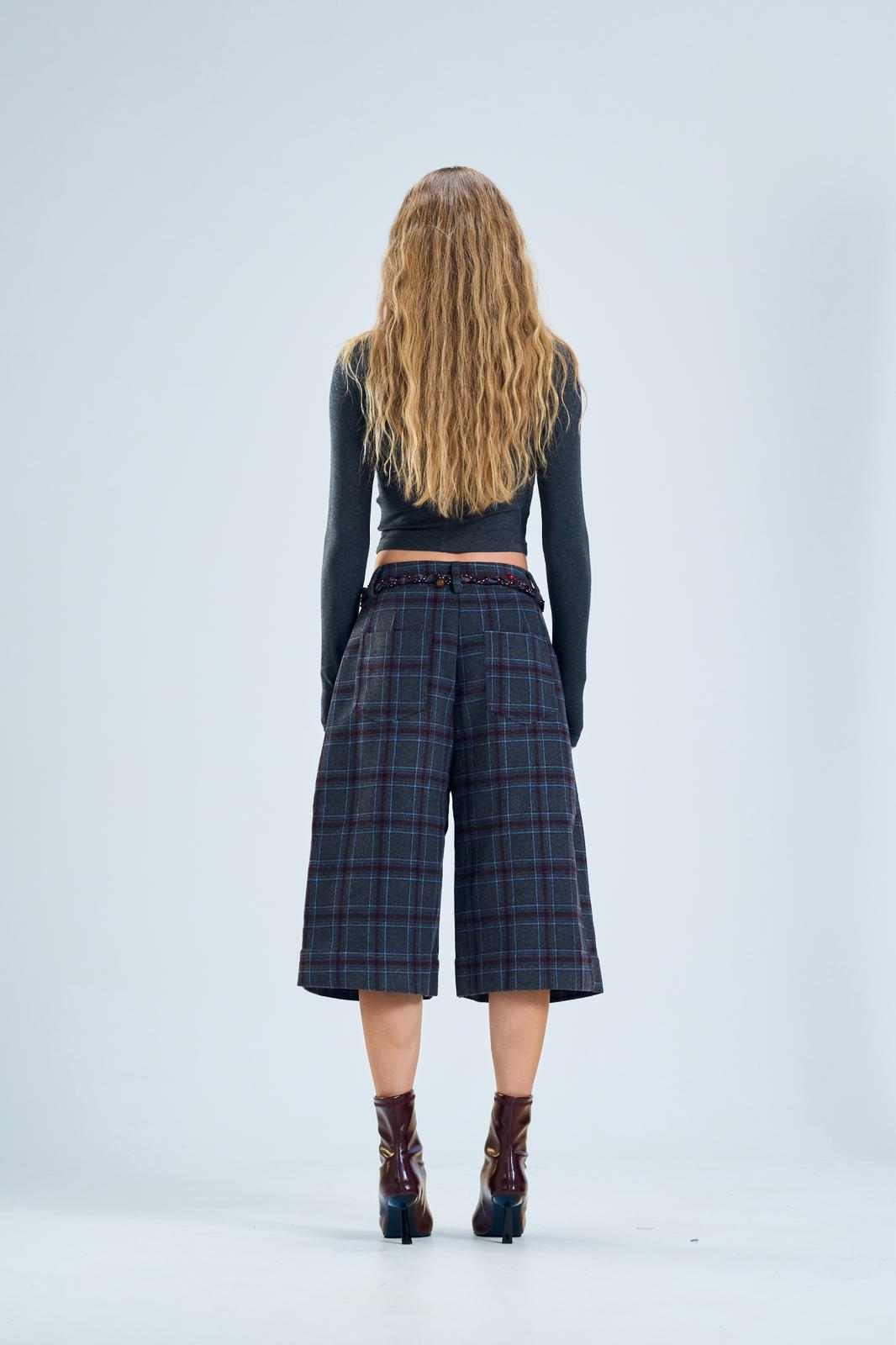 מכנס קאיין אפור