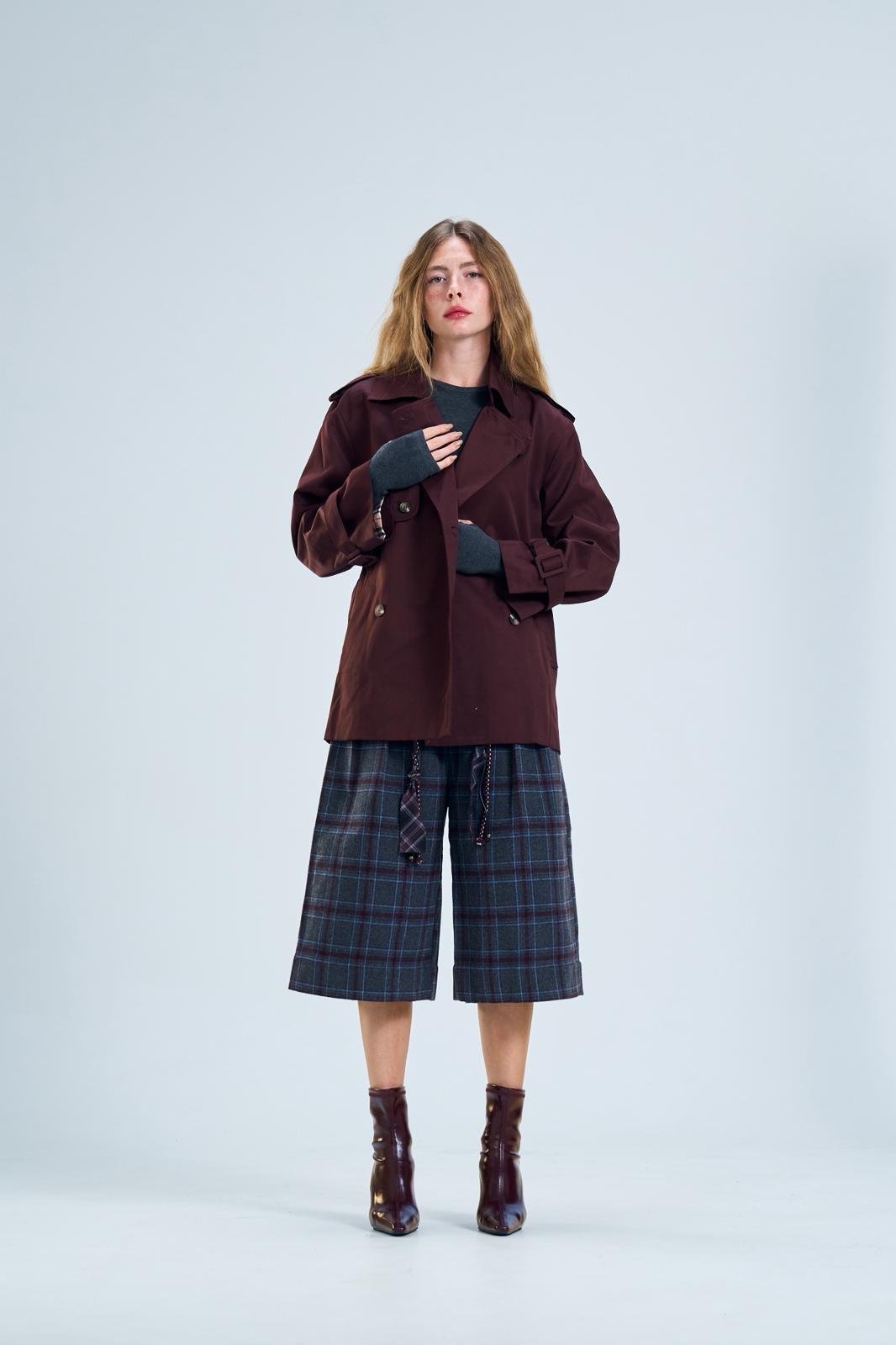 מכנס קאיין אפור