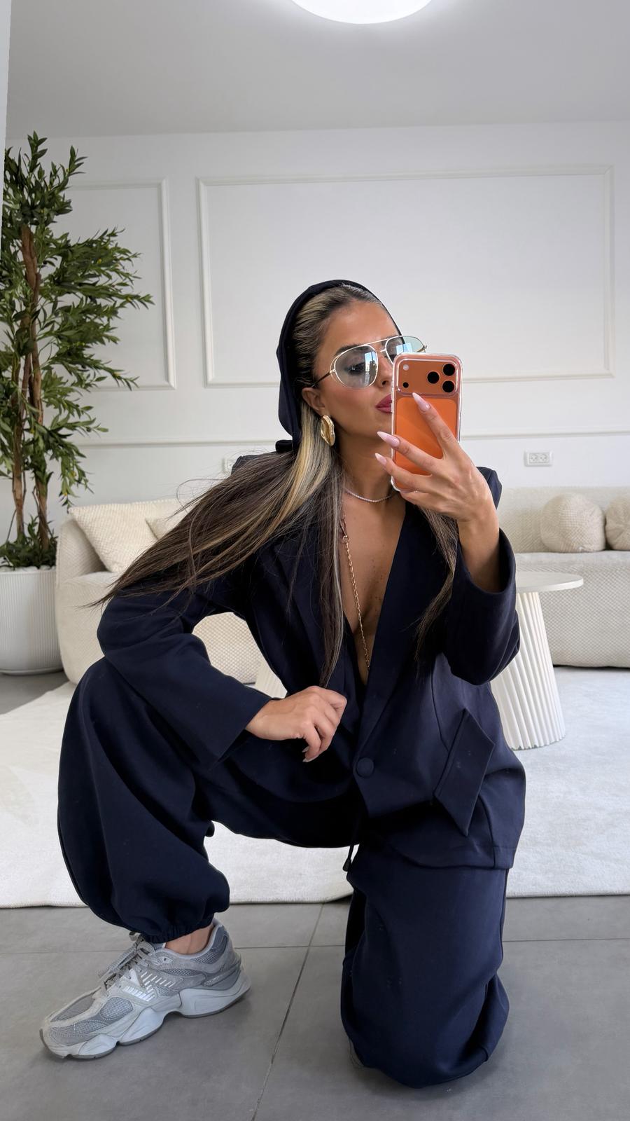 חליפת רפאל כחול