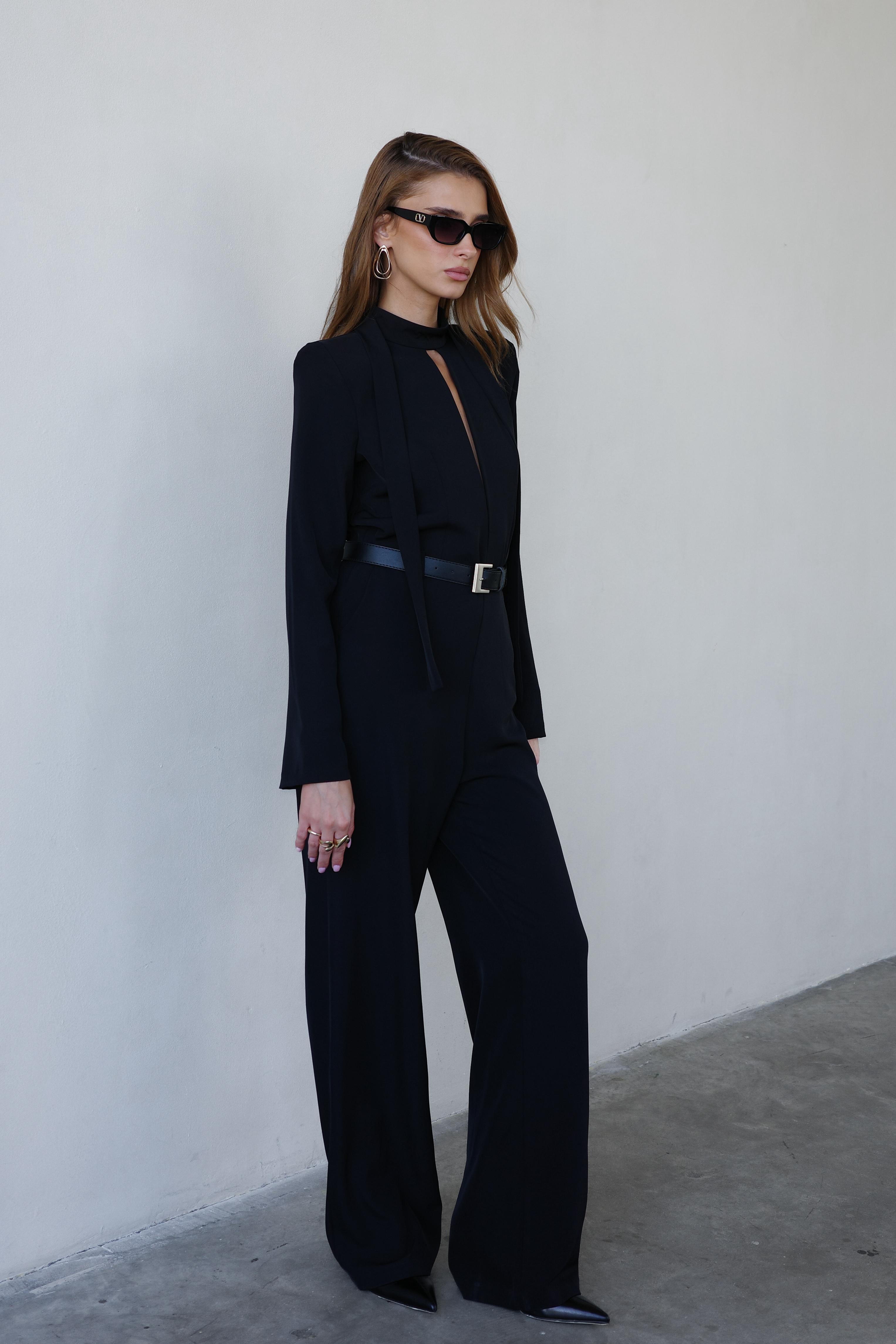 אוברול סילה  שחור