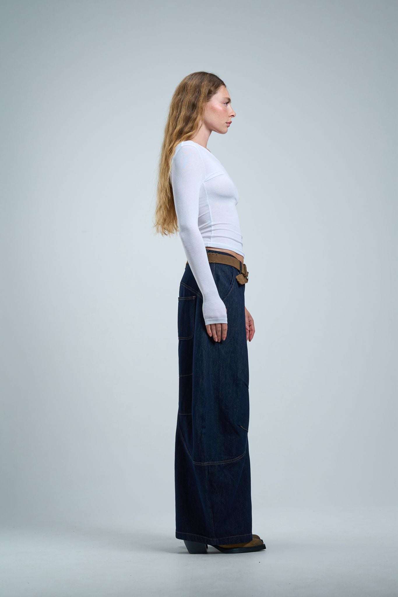 חולצת קלר לבן