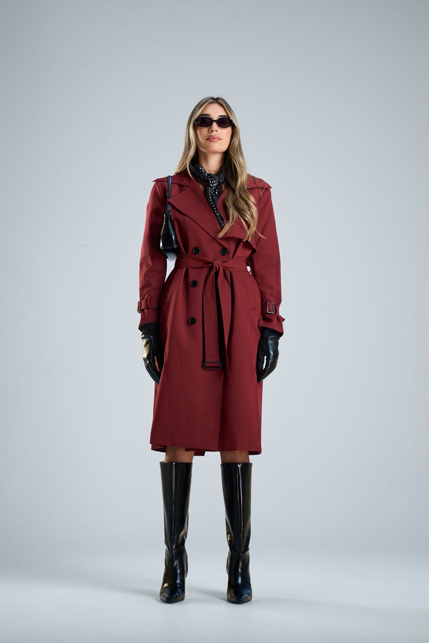 מעיל ניקה בורדו