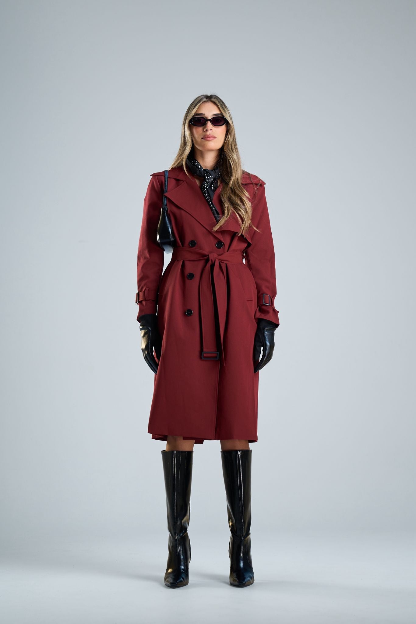 מעיל ניקה בורדו