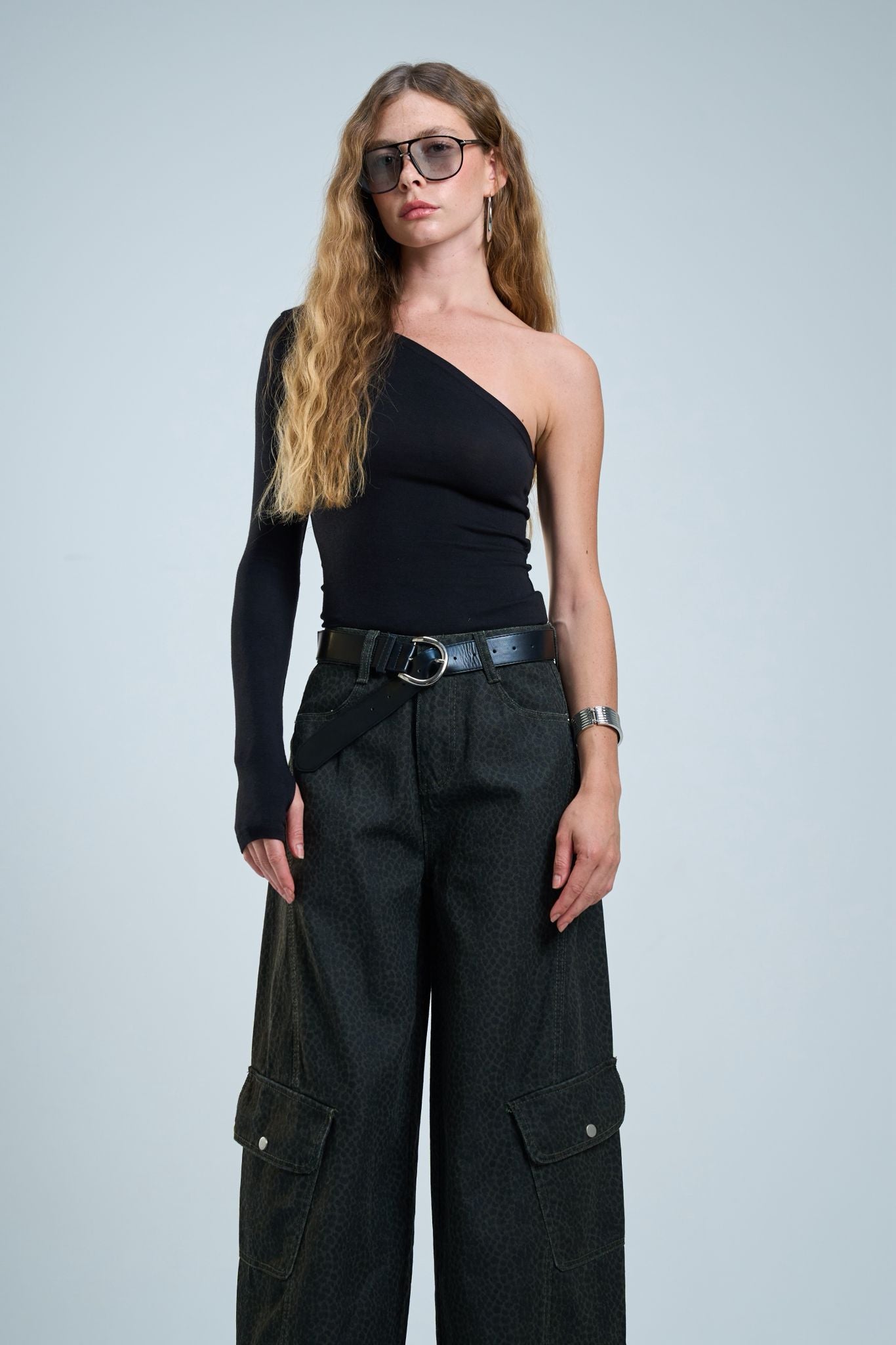 חולצת קלר שחור