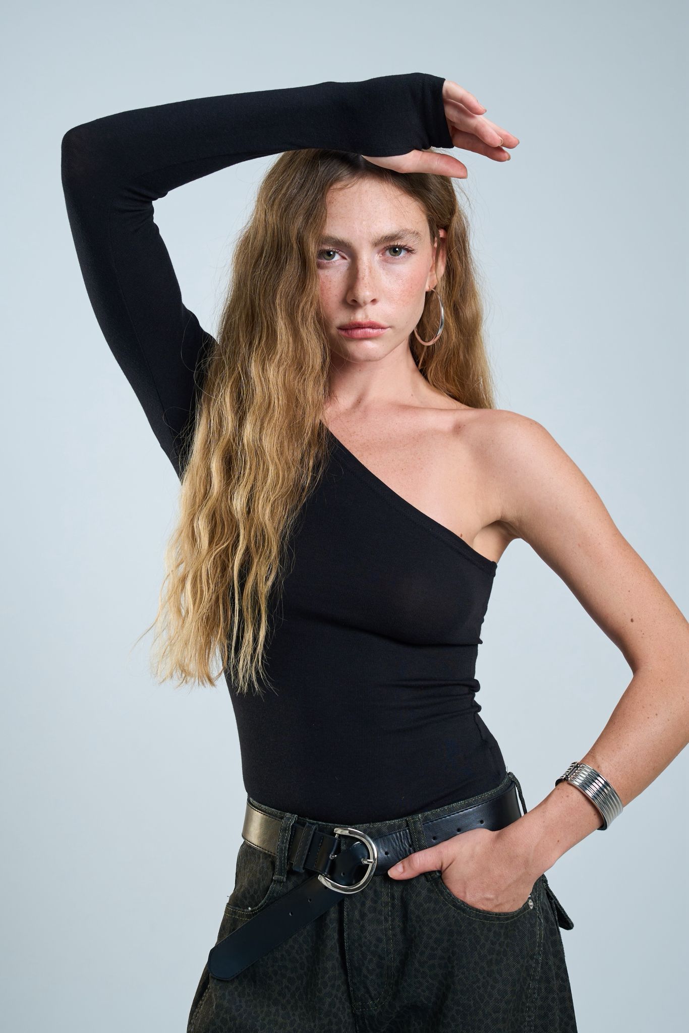 חולצת קלר שחור