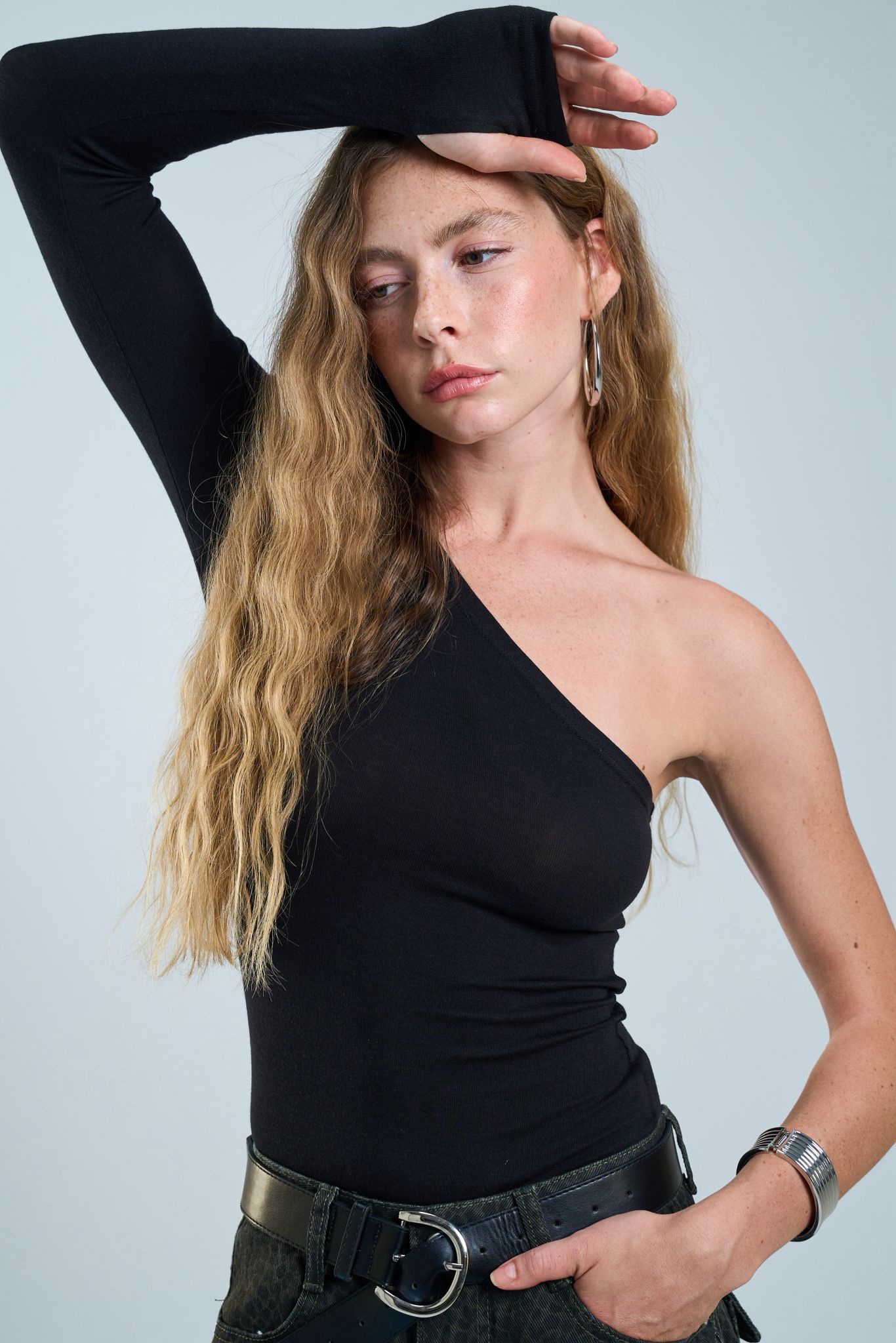 חולצת קלר שחור