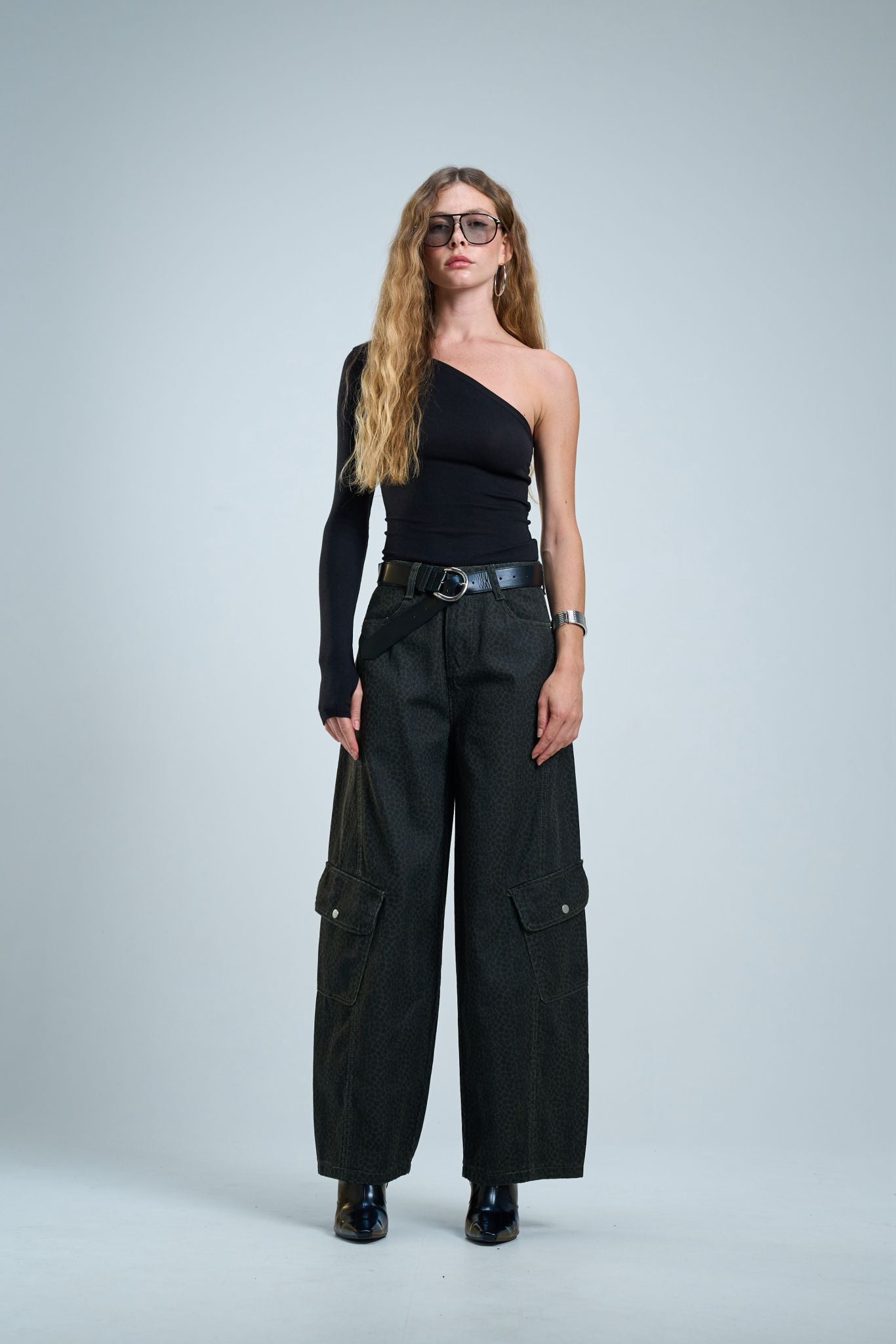 חולצת קלר שחור