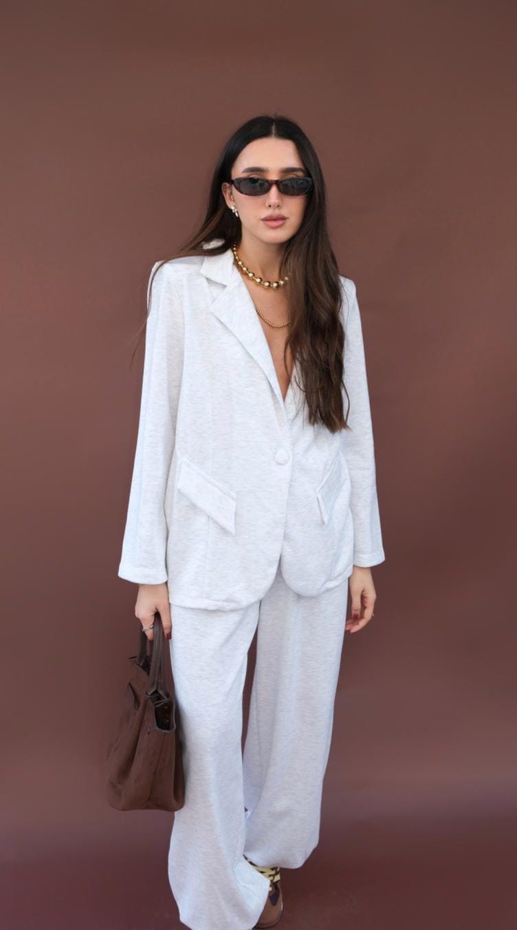 חליפת רפאל לבן