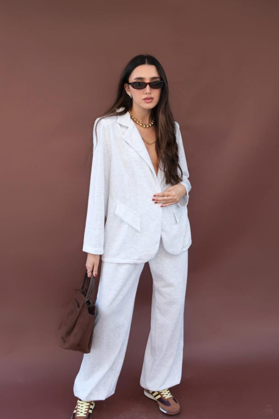 חליפת רפאל לבן