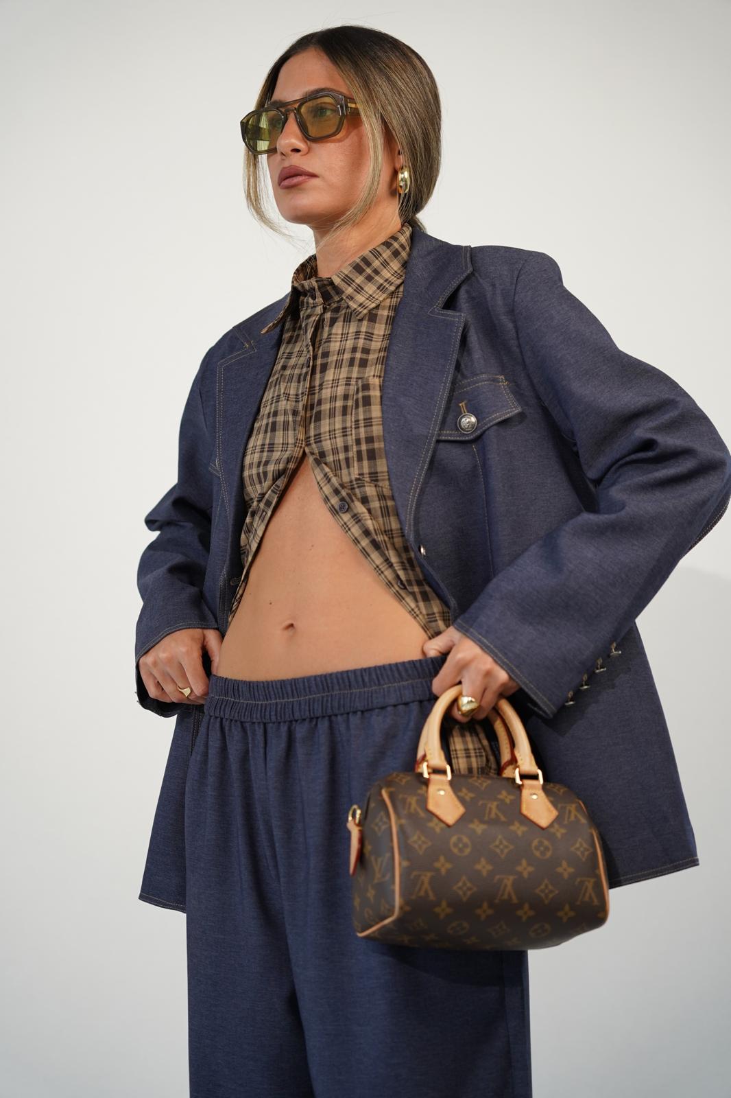 חליפת קלודין כחול ג'ינס