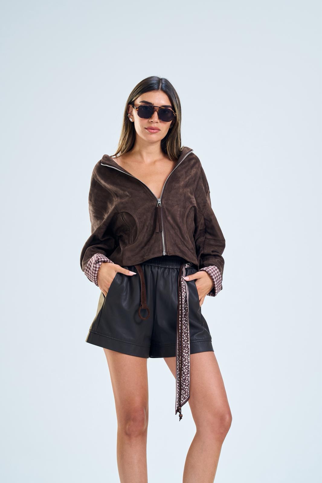 מכנס איב שחור