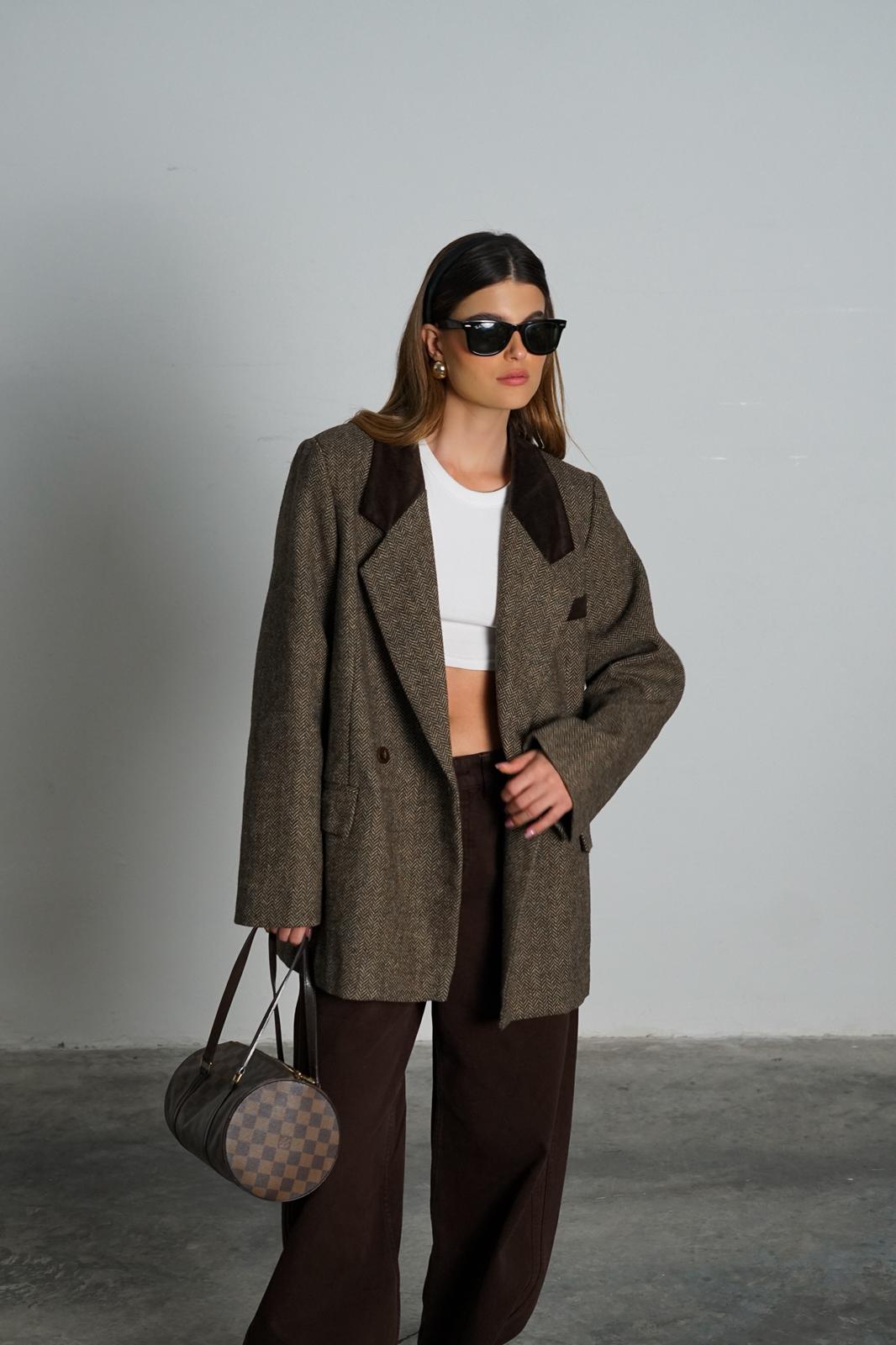 ג'קט סימור חום