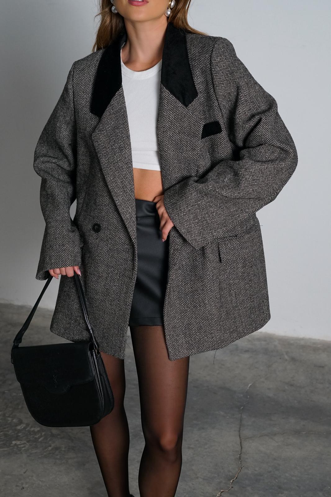 ג'קט סימור אפור