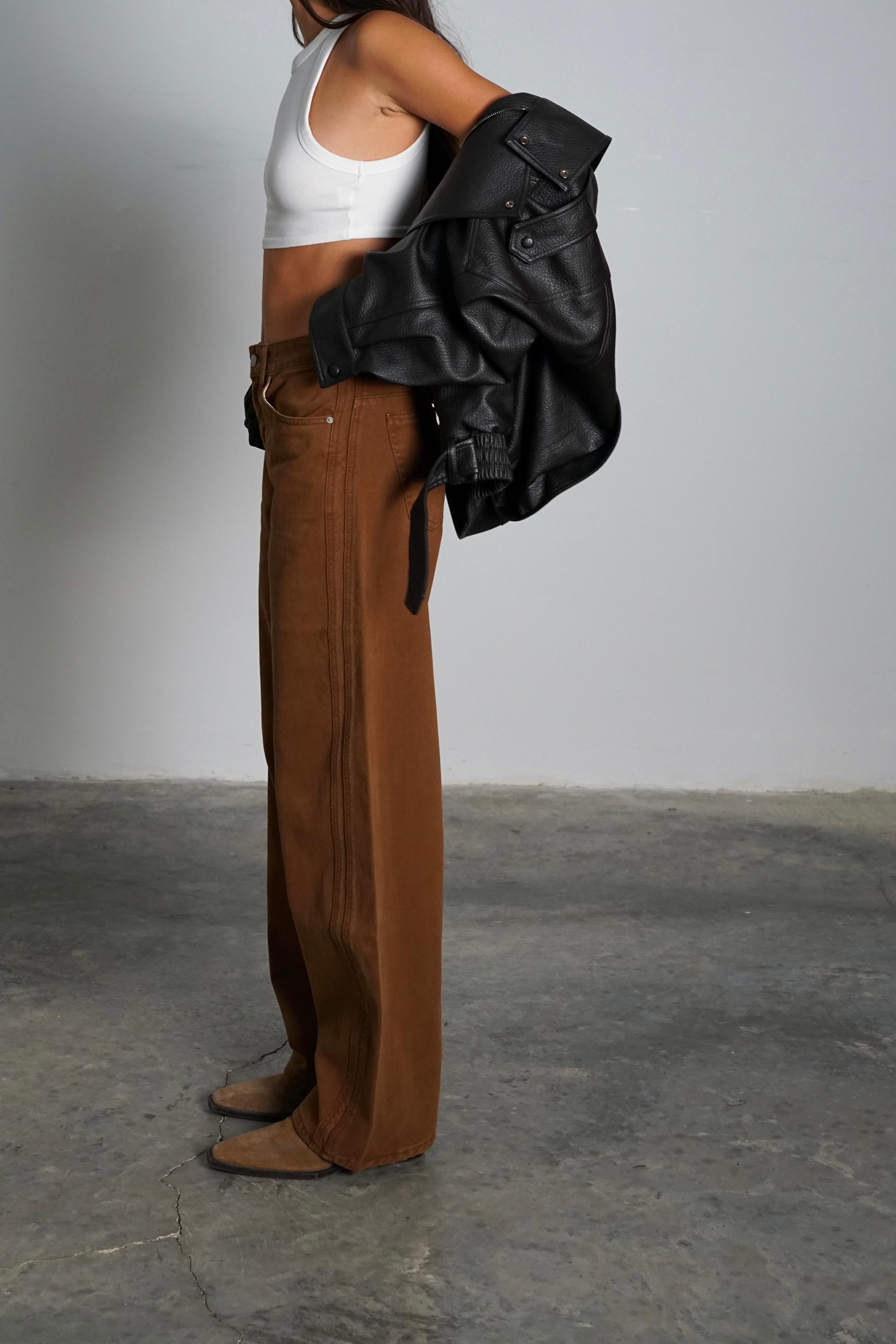 מכנס ג'ינס דריל קאמל