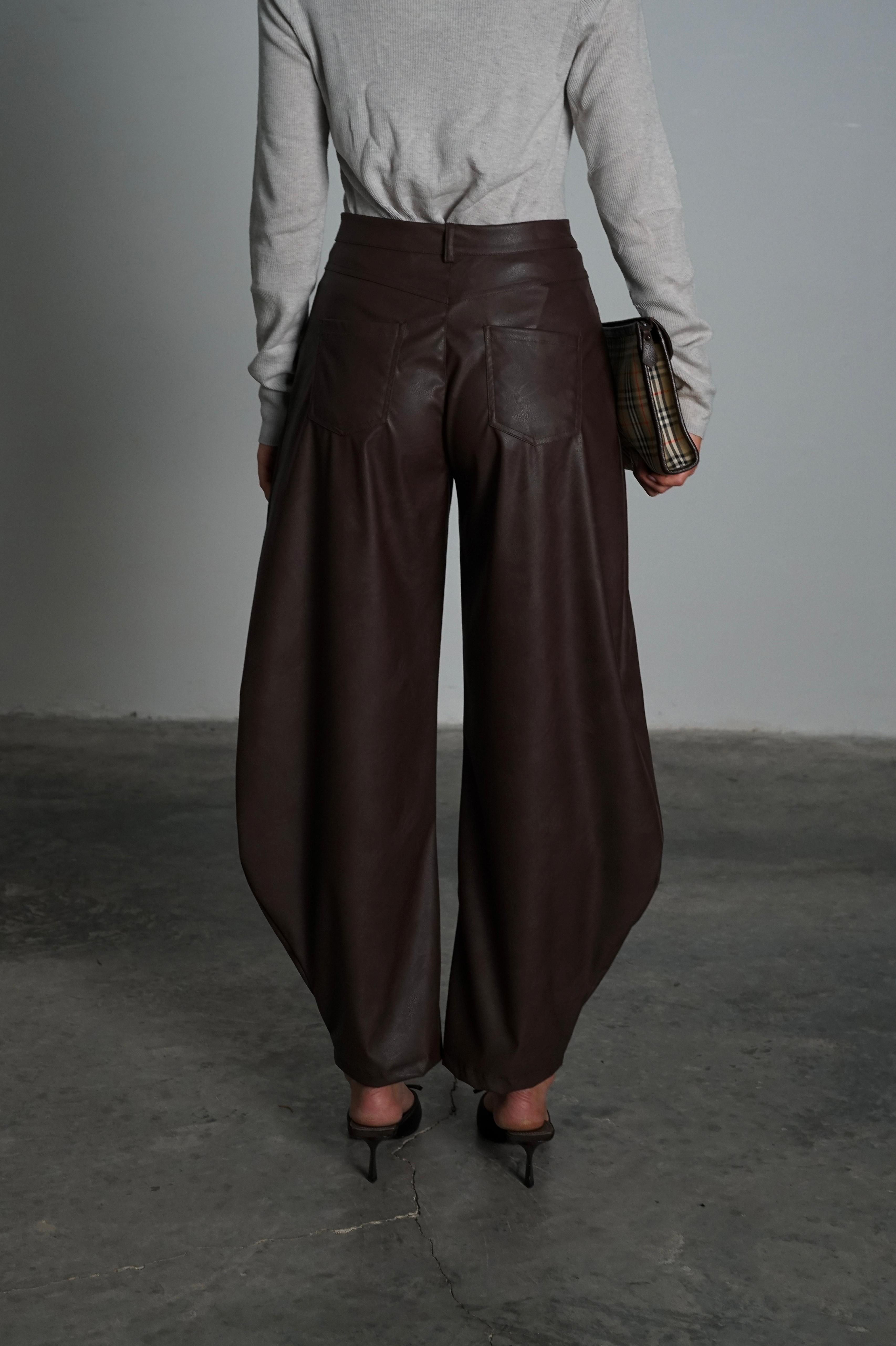 מכנס קיסו חום