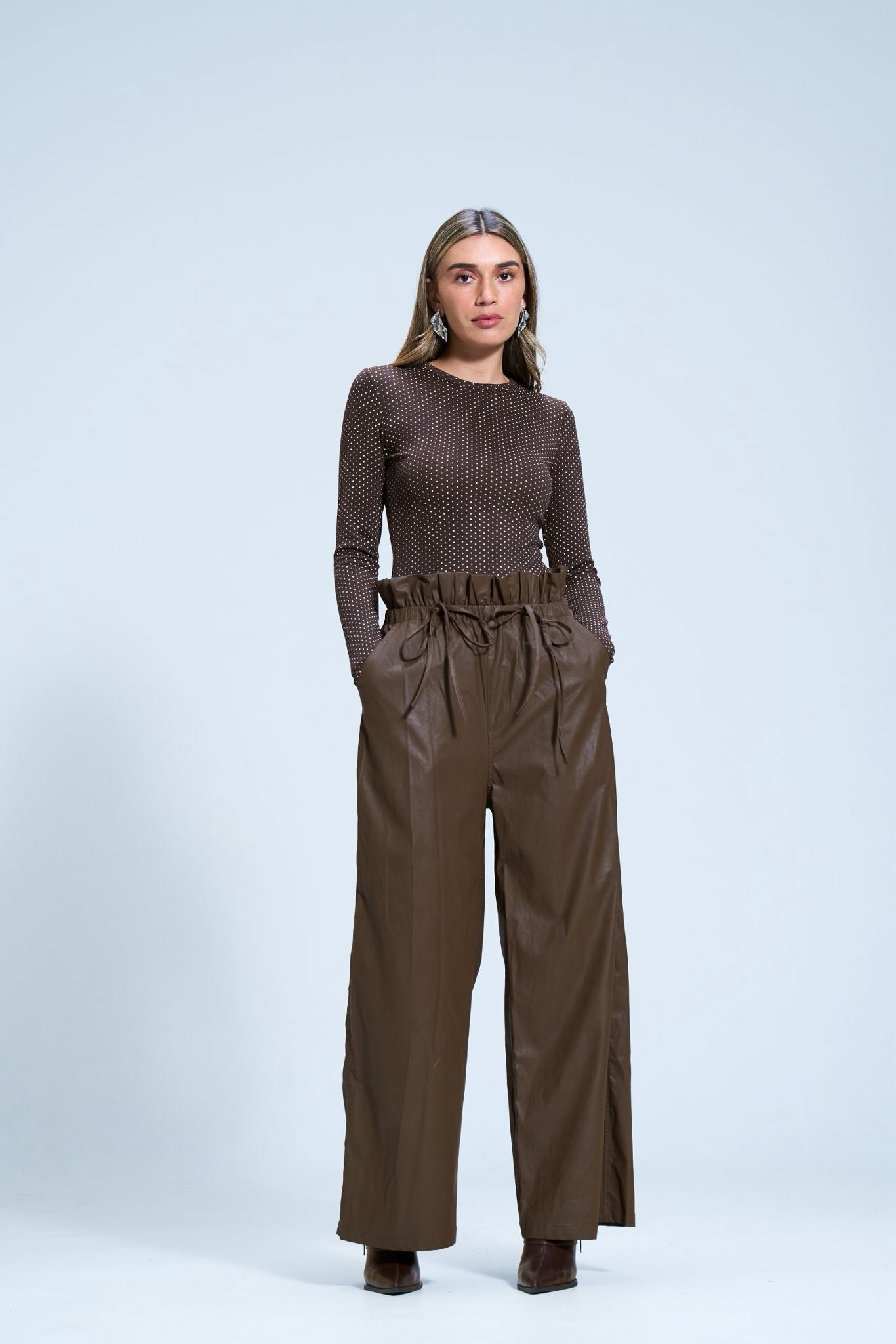 מכנס ליאה חום