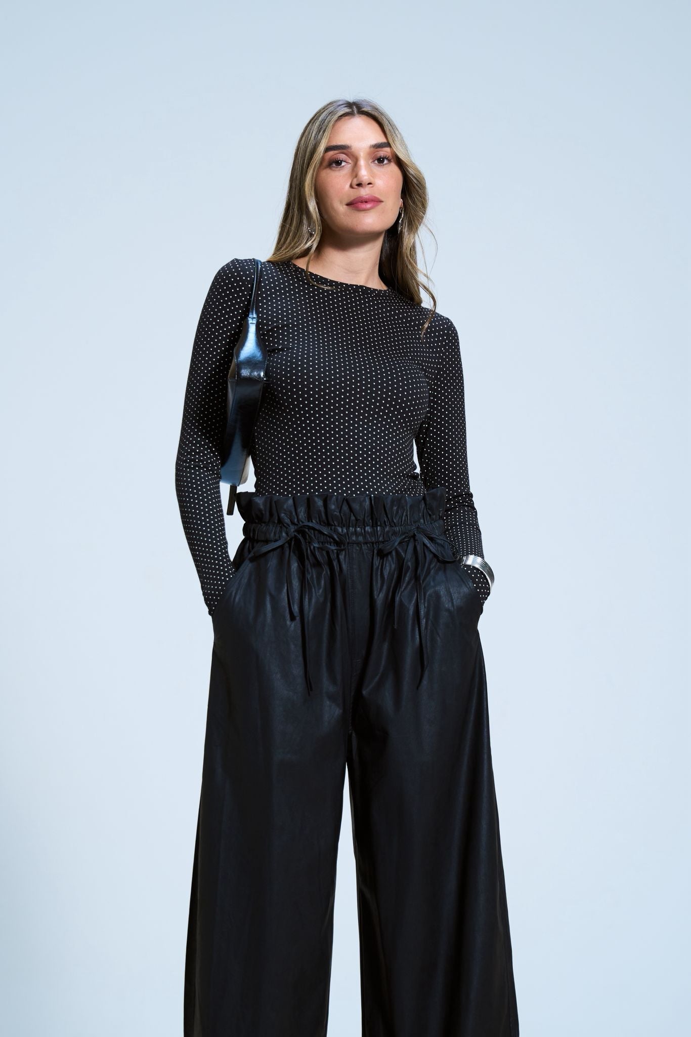 מכנס ליאה שחור