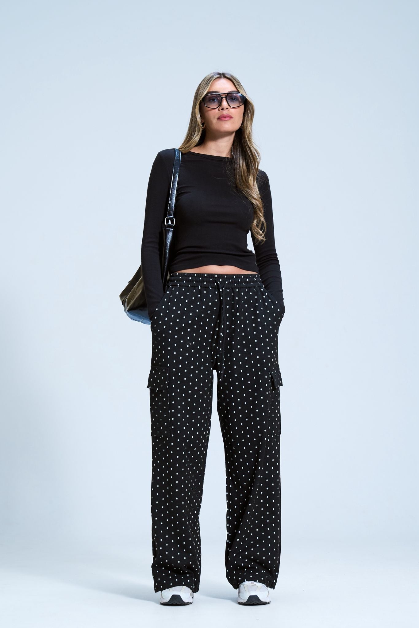 מכנס עופרי שחור