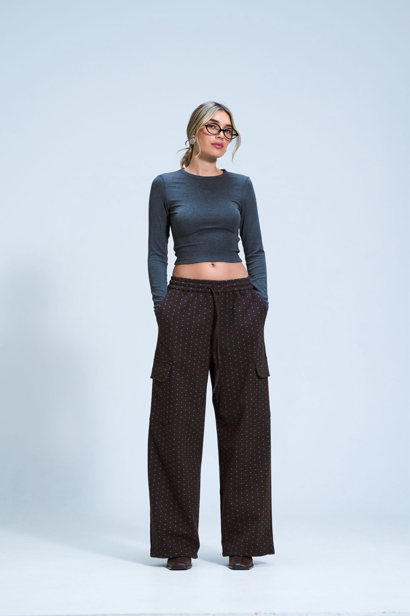 מכנס אורון חום