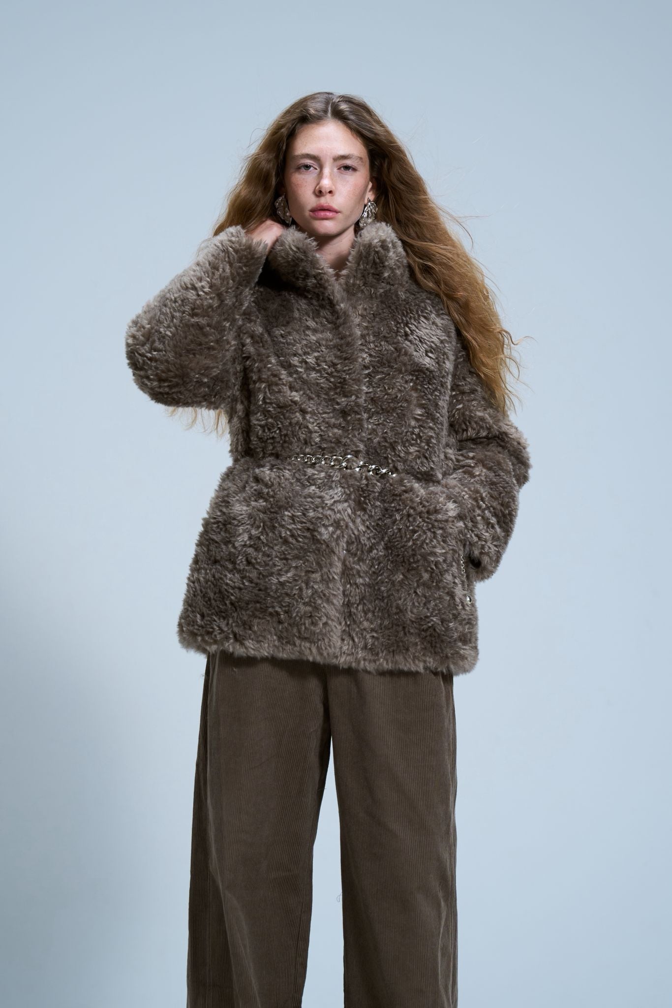 מעיל לביא חום