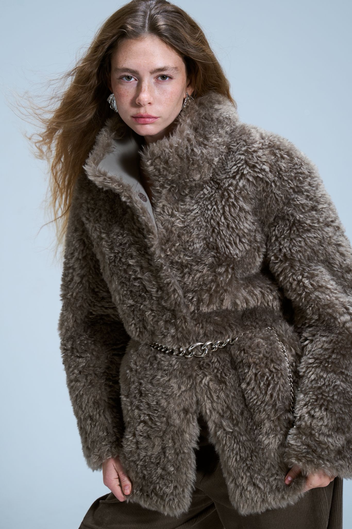 מעיל לביא חום