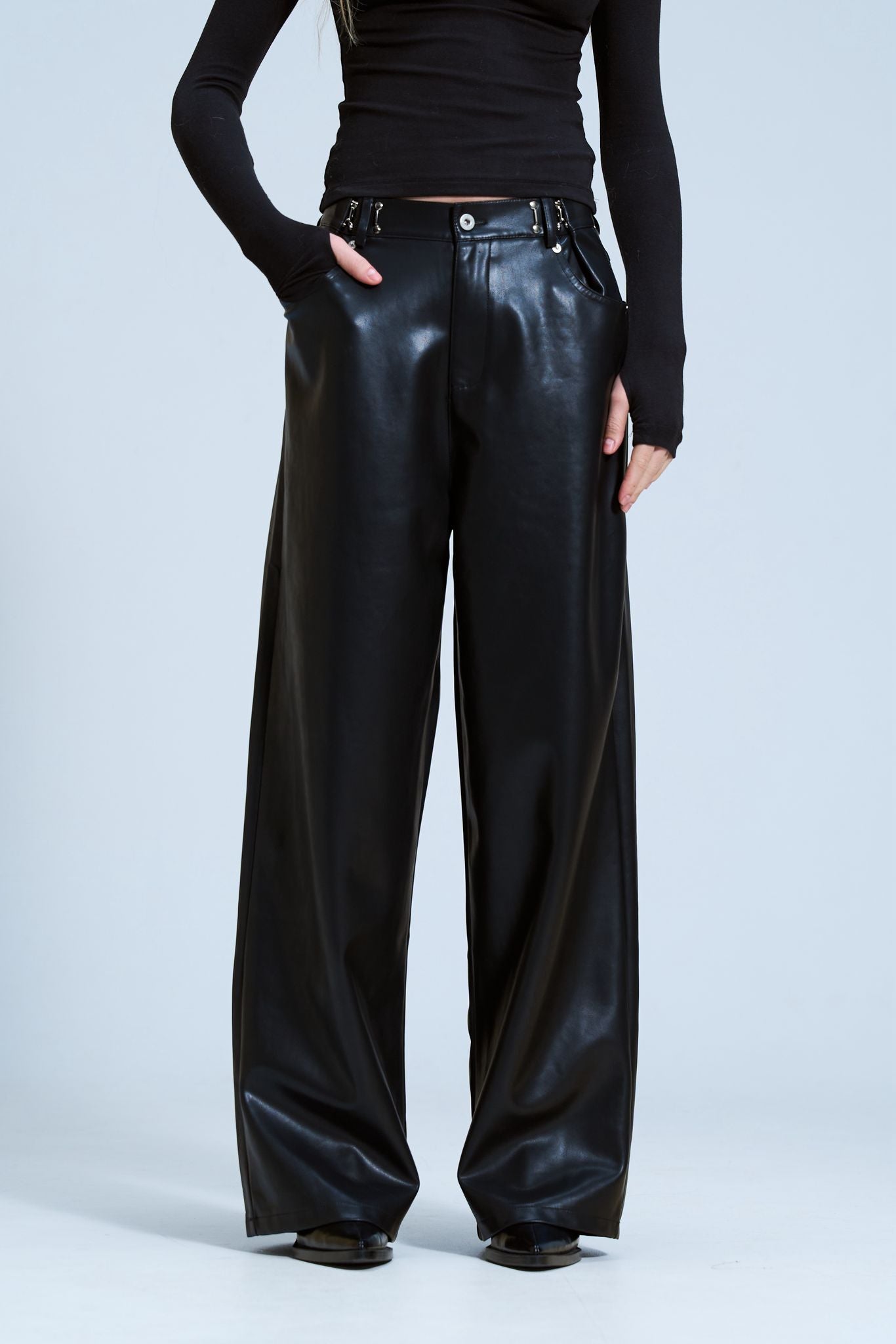 מכנס מייסון שחור