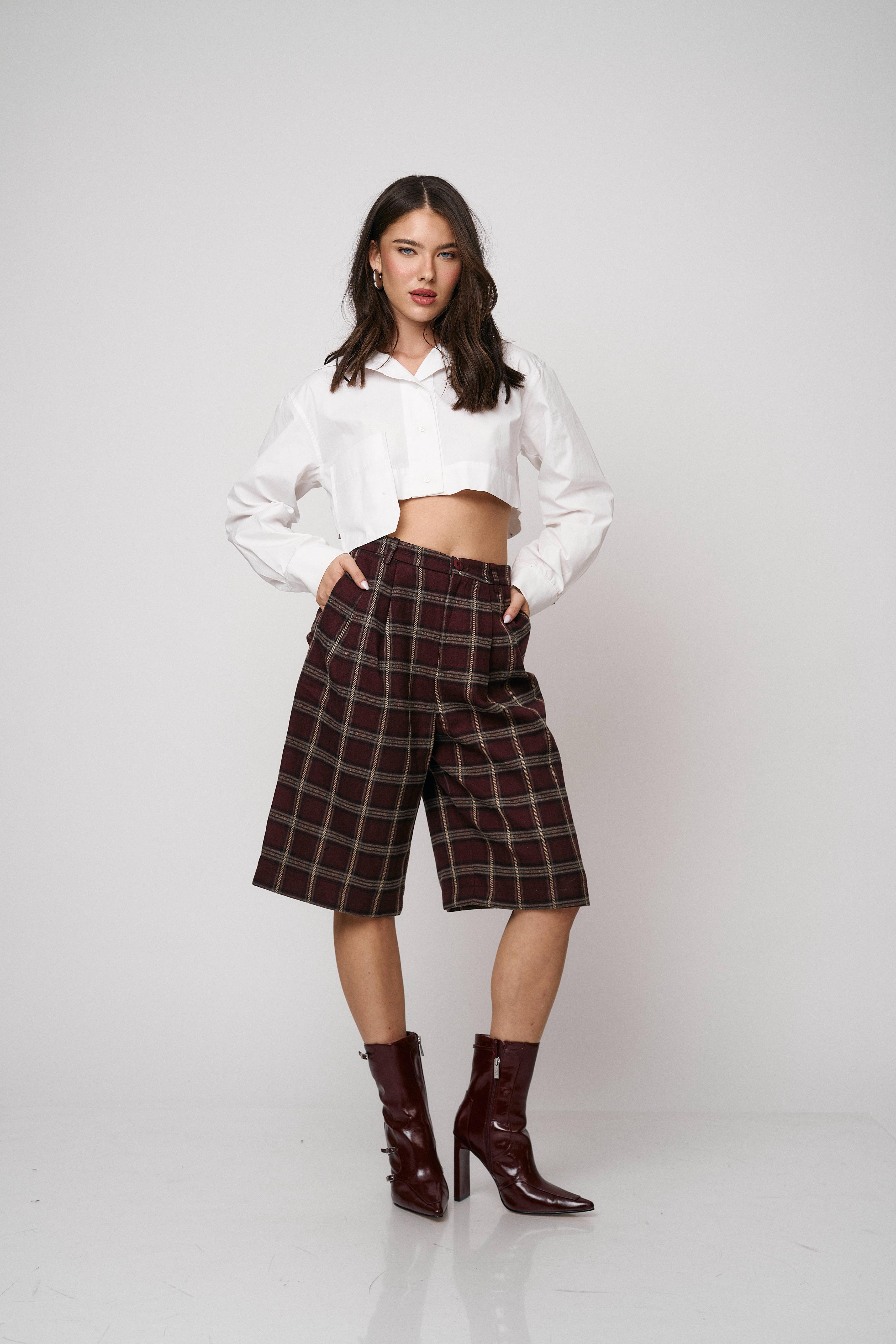 מכנס לונה בורדו