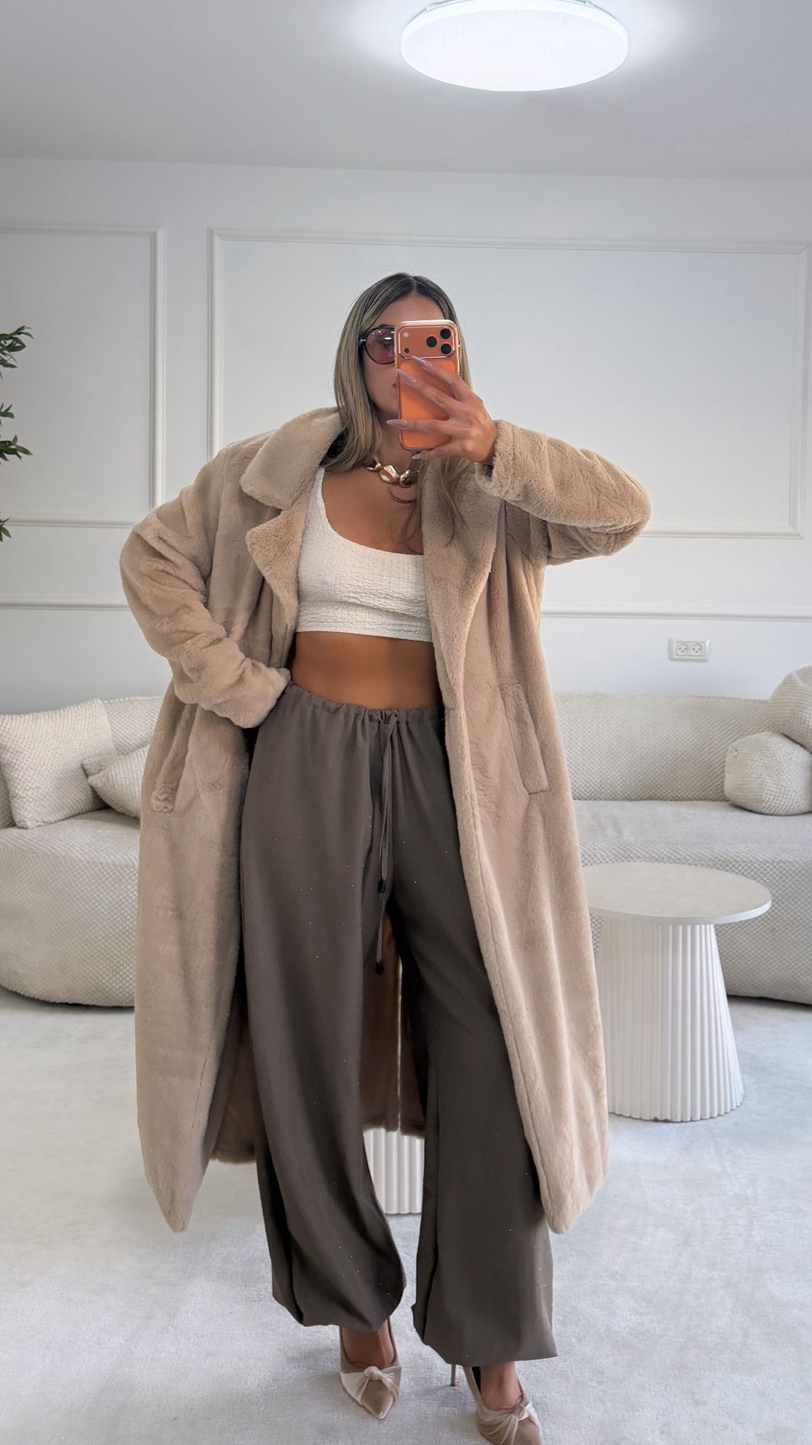 מכנס שילוב אבנים