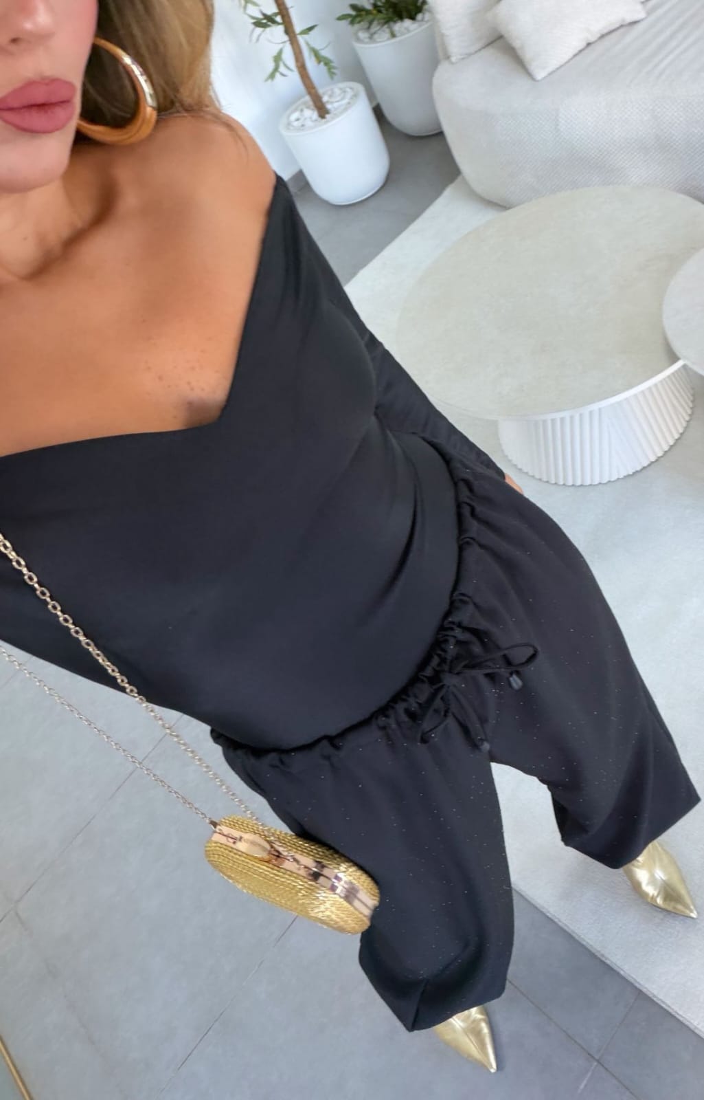 מכנס שילוב אבנים