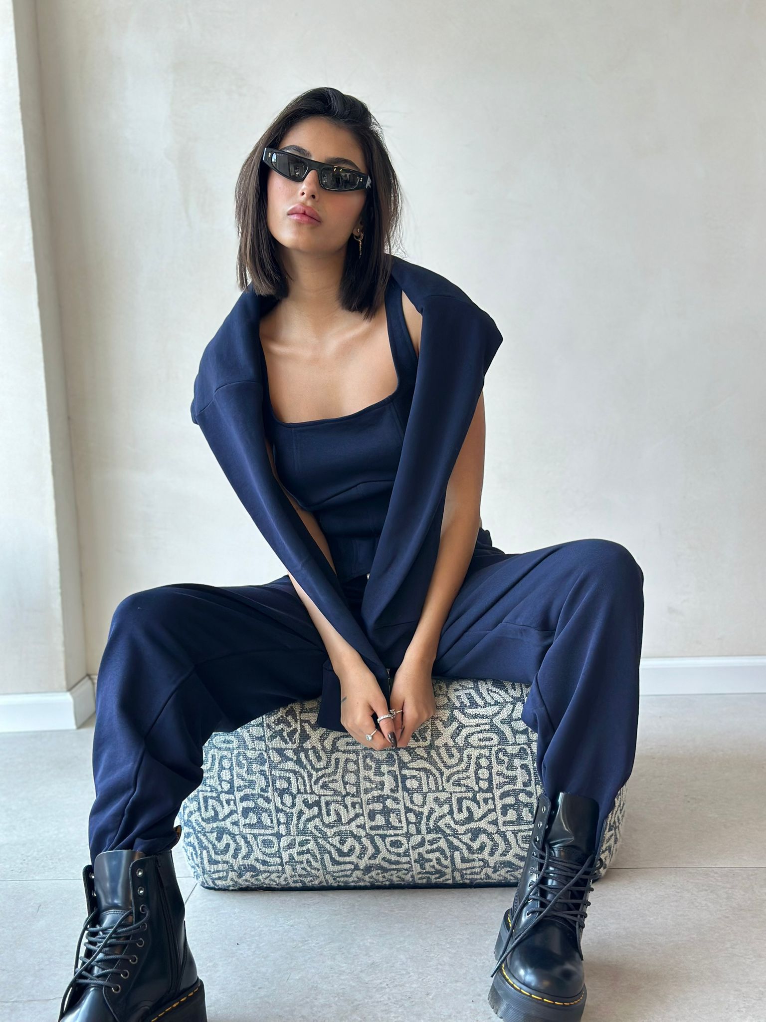 חליפת סמדי כחול