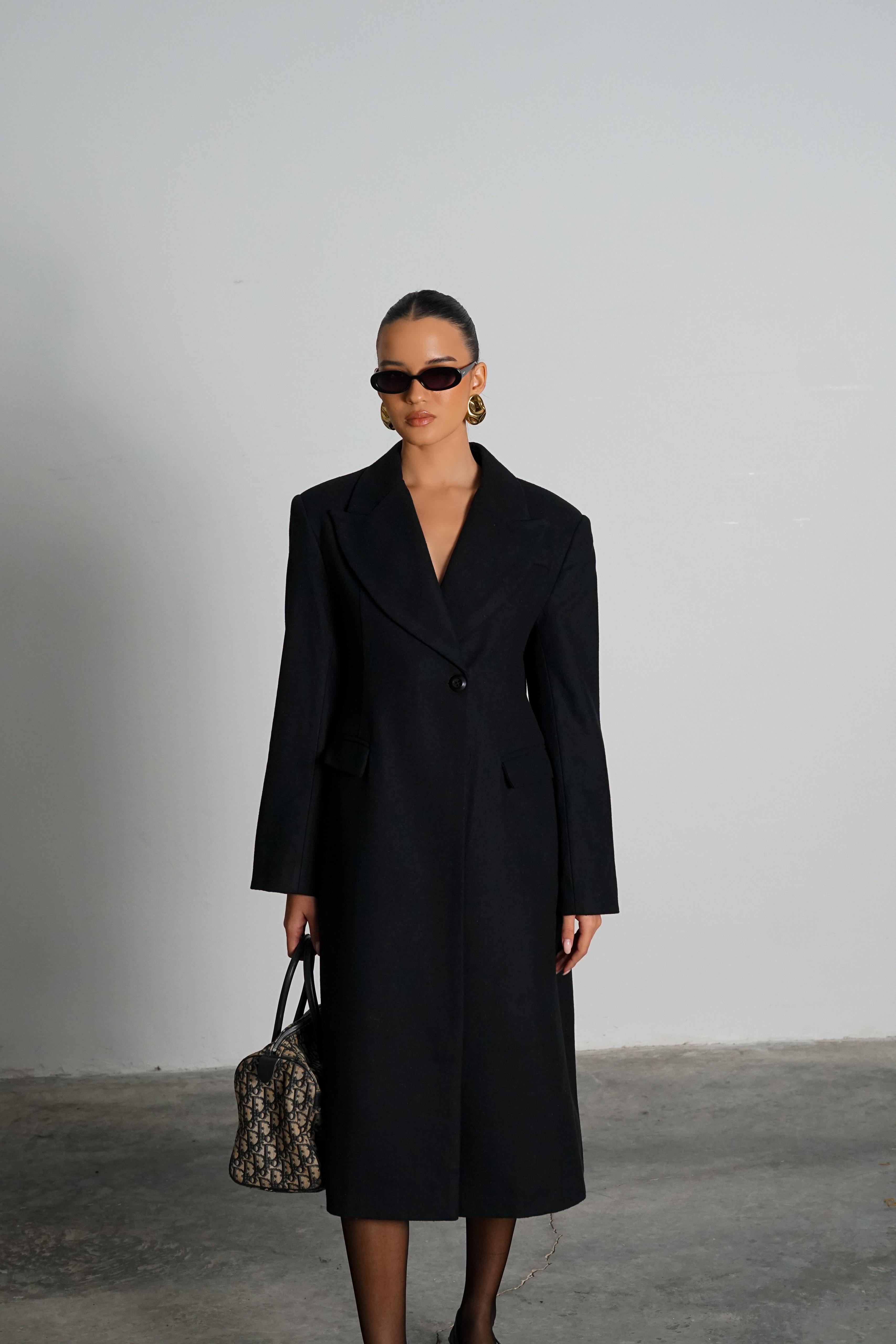 מעיל מיצ'ו שחור