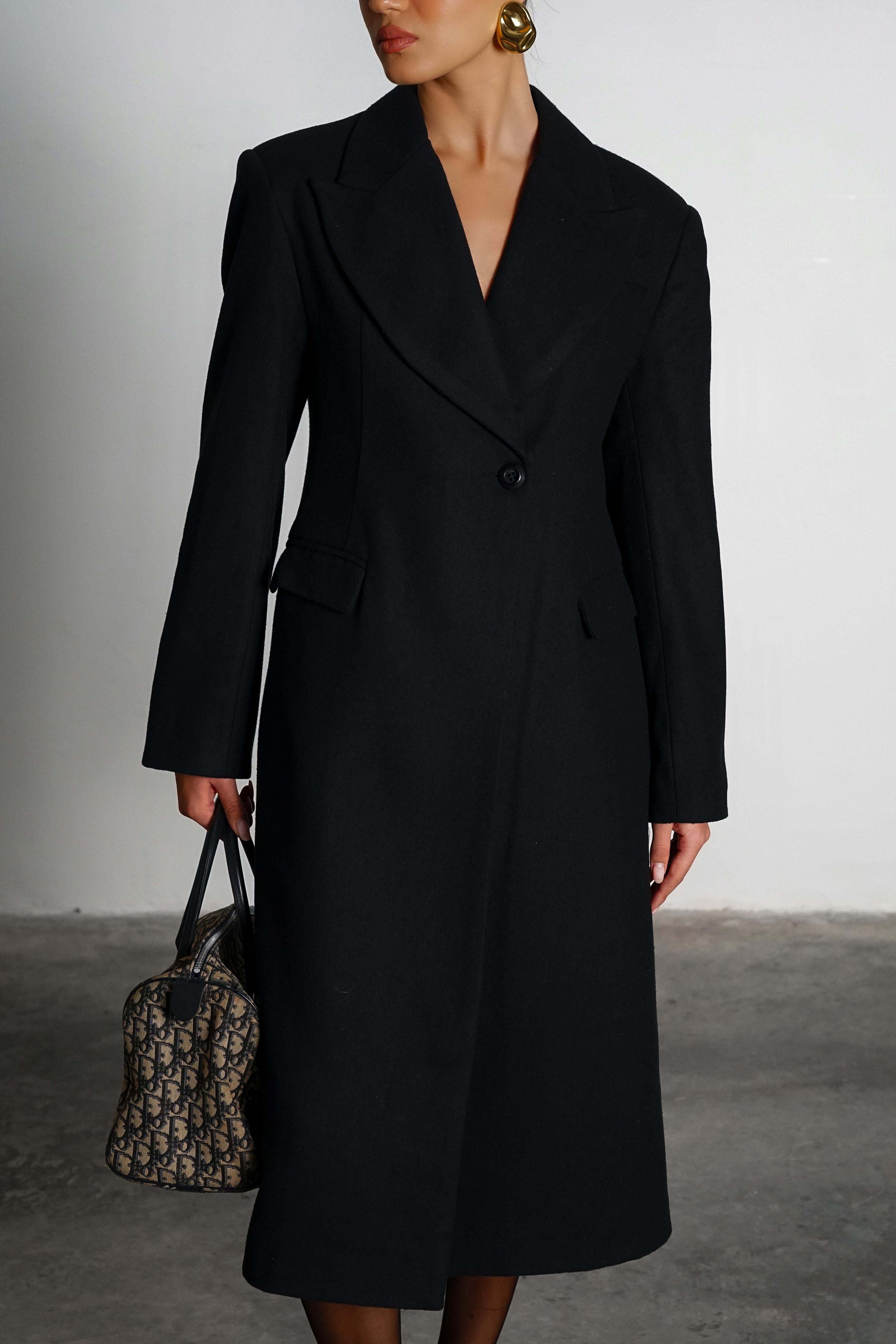 מעיל מיצ'ו שחור