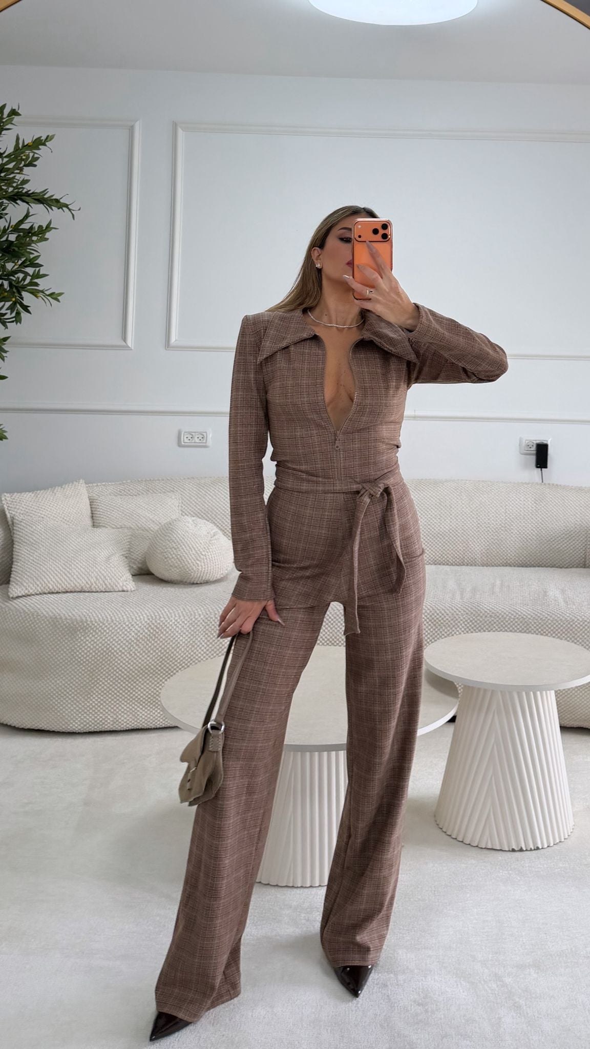 אוברול שילת חום