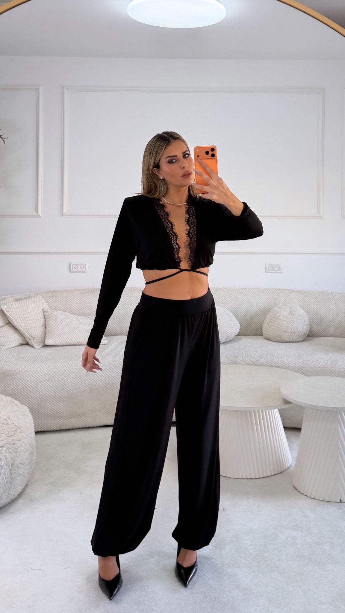 חליפת טופ ומכנס