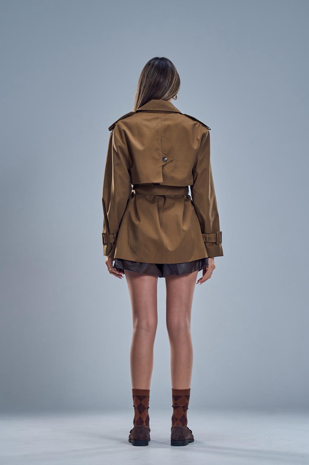 מעיל שליו חום