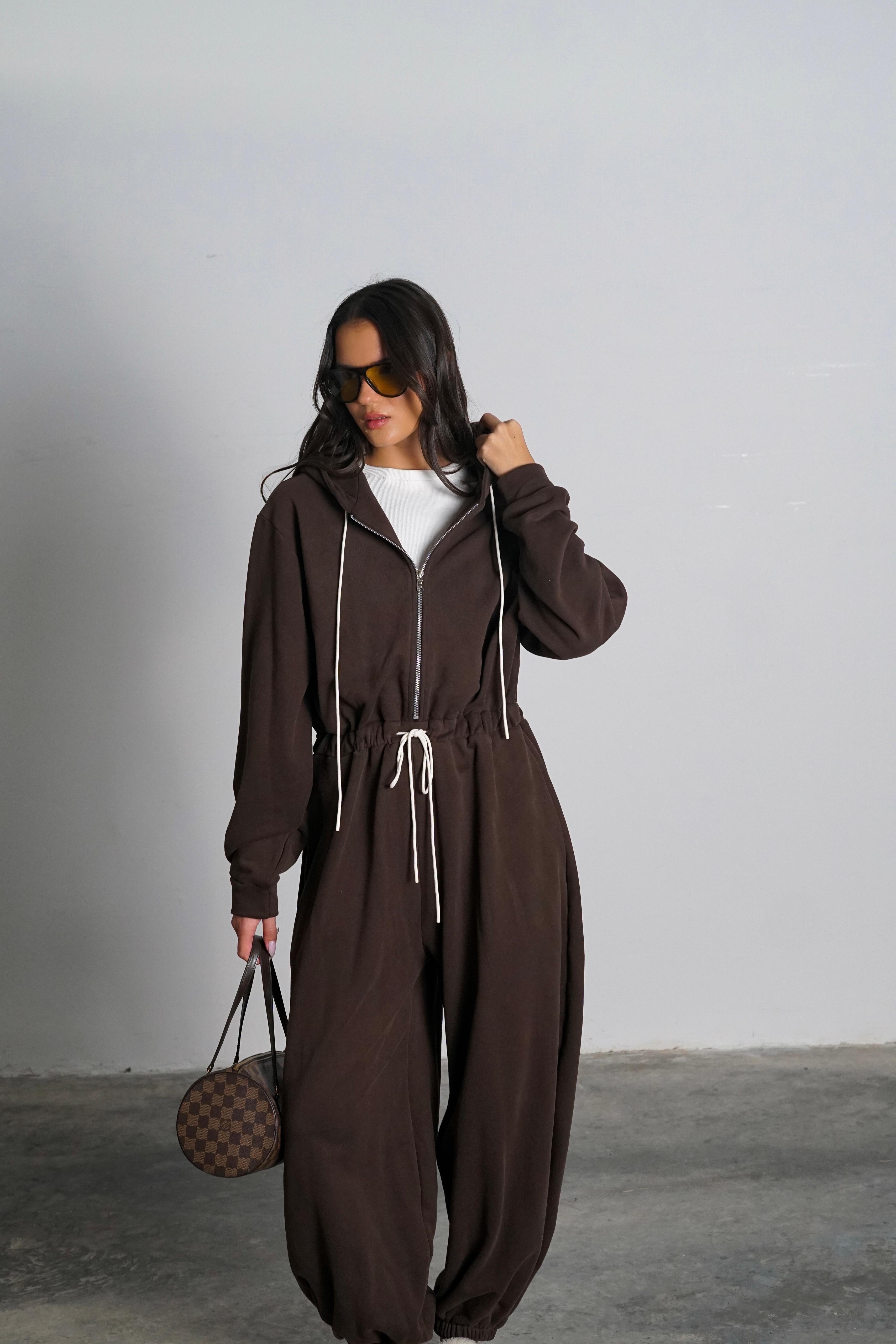 אוברול פטרישה חום