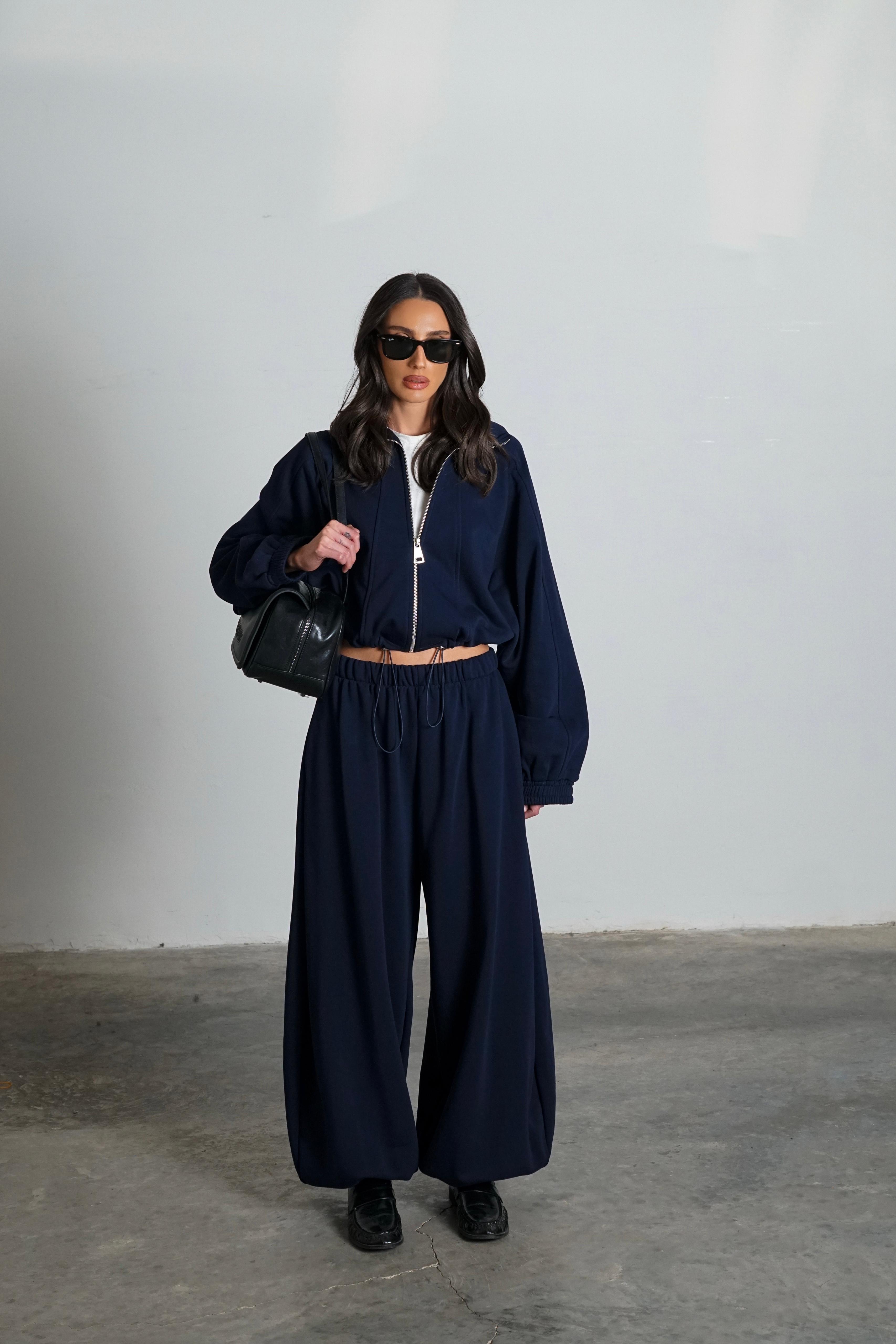 חליפת ריטרי כחול