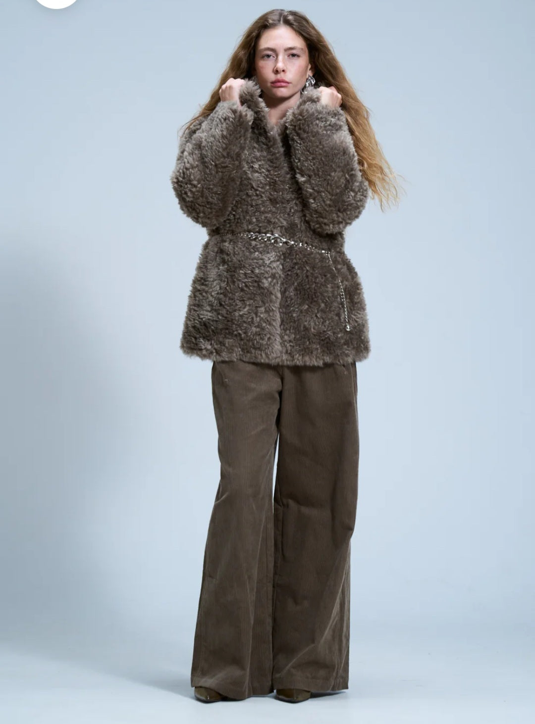 מעיל לביא חום